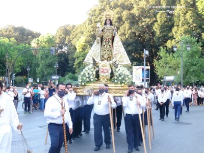 La Virgen del Carmen sale a la calle, primera procesión en&nbsp;Murcia