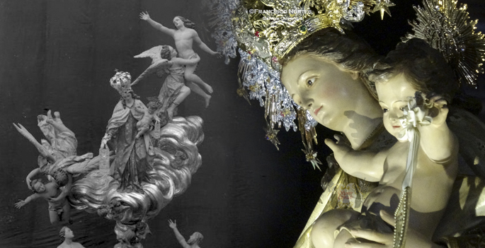 El Carmen de Beniaján, un grupo escultórico de Sánchez&nbsp;Lozano