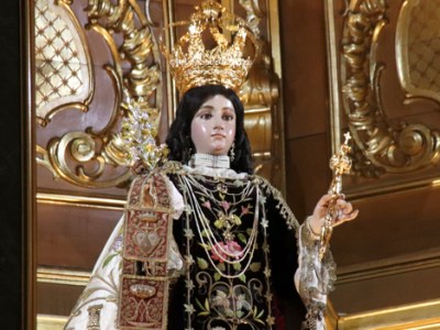 Murcia | La Patrona del Barrio vestida para la&nbsp;Novena