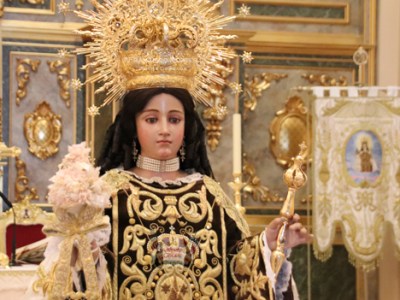 La Virgen del Carmen ha bajado de su&nbsp;camarín