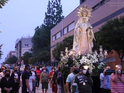 Cieza de nuevo reza el Rosario en la calle con su Virgen de&nbsp;Gracia