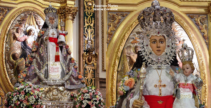 Así luce la Patrona para su bajada a&nbsp;Murcia