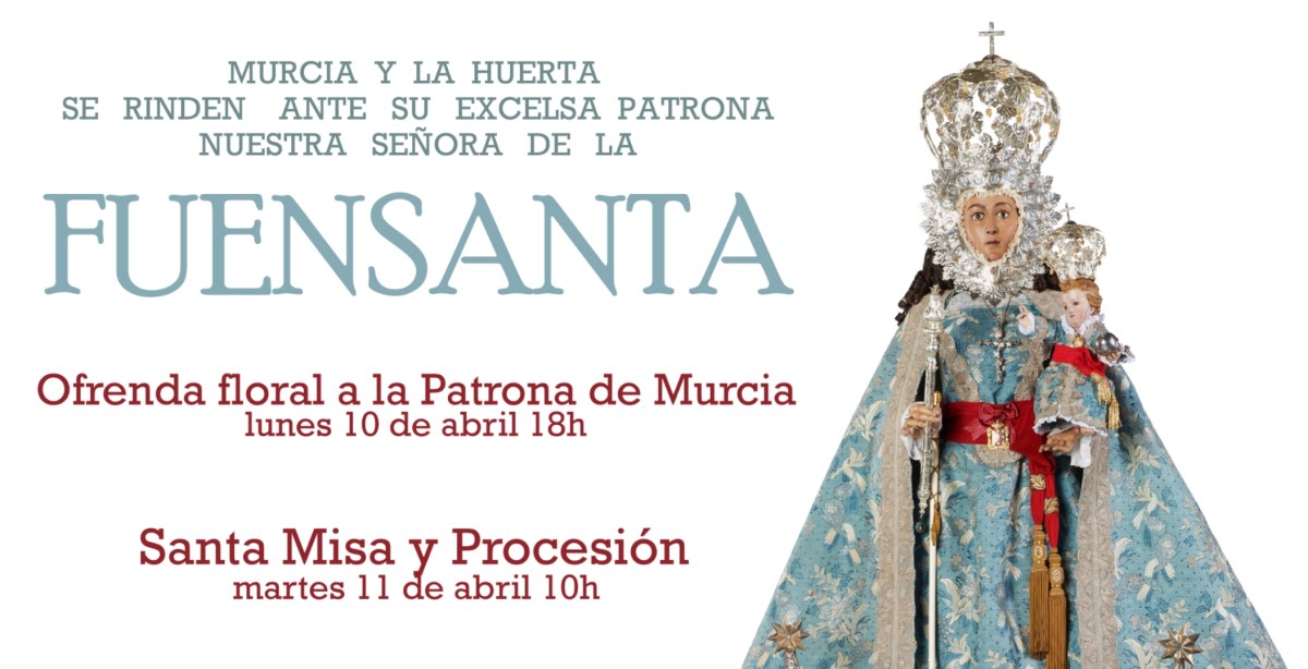 Procesión y ofrenda a la Patrona de&nbsp;Murcia